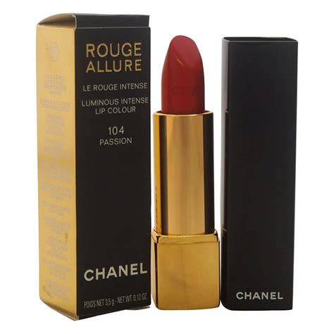 chanel 104 passion red sephora|ROUGE ALLURE Luminous intense lip colour 104 .